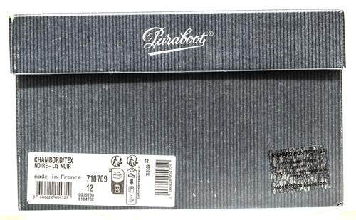 Paraboot chambord black - paraboot, derby