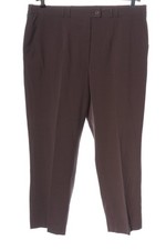 CREATION ATELIER Pantalon à pinces Dames Pantalon T EU 42 brun style d’affaires