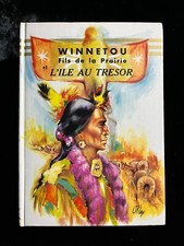 # Livre 2 romans - WINNETOU  et L'ÎLE AU TRÉSOR - éd. Hemma - 1970