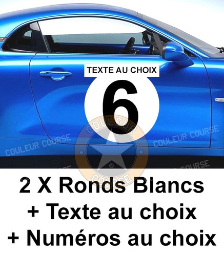 Ronds blancs texte - x,