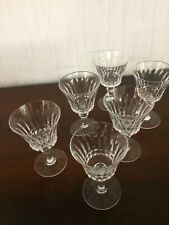 42 Verres à eau modèle Piccadilly en cristal de Baccarat ( prix à la pièce)