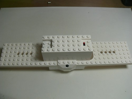 Lego white electric - lego, 9v
