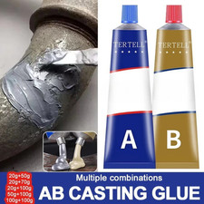 Colle Métal Liquide Époxy Haute Température – 95g (2 Tubes) Réparation France