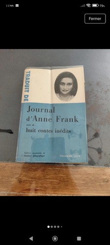 Journal anne franck - journal, d'anne