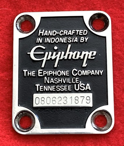 2008 epiphone gibson - by,