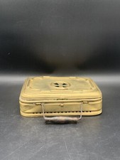 Très Jolie Chaufferette Voyage Ancienne Girodon Montet Lyon En Laiton