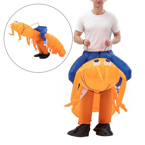 Costume crevette gonflable - de,