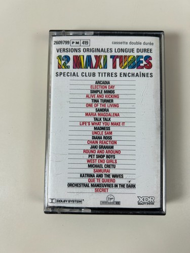 Cassette maxi tubes - cassette,