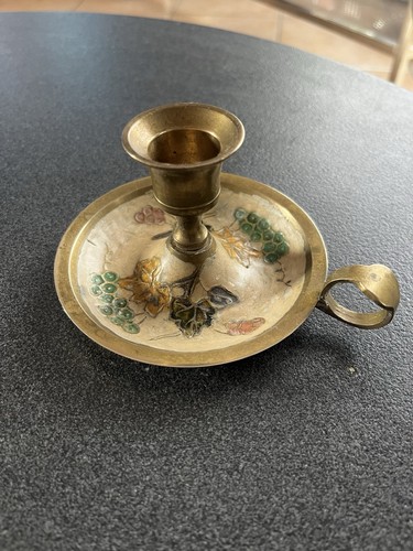 Ancien bougeoir main - ancien,