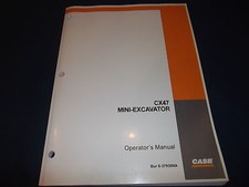 Étui CX47 Mini Pelleteuse