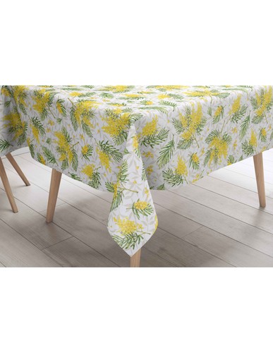 Nappe lima mimosa toile - mimosa, –