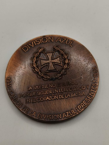Médaille division bleue pour