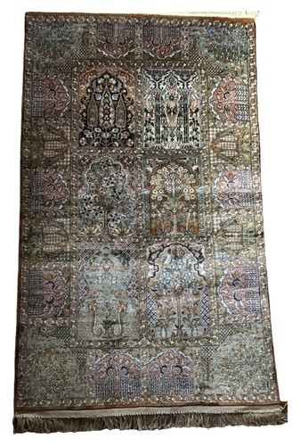 Atlas tapis cachemire ghom - tapis, cachemire/ghom
