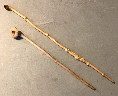Lot pipes en bois - de, 2
