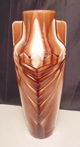 Vase art déco - , en