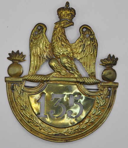 Cuivrerie plaque shako - cuivrerie,