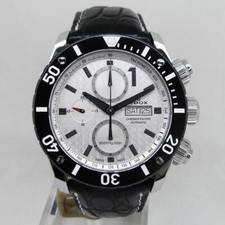 Montre EDOX 01114-3-BIN-L Chrono Offshore 1 Chronographe Automatique Argent 45mm