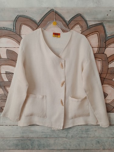 Veste manches longues - veste, lin