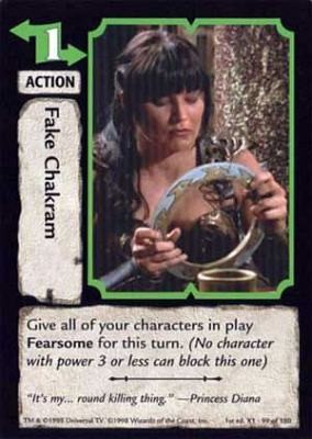 Fake chakram ungraded xena - fake,