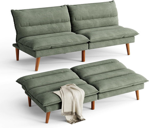 Futon sofa bed corduroy - futon,