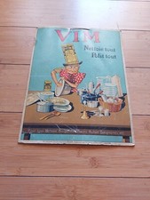 CARTON  LITHOGRAPHIE PRODUITS VIM ( SUNLIGHT SAVON )