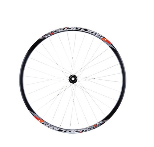 Roue route 700 jante noir - av,