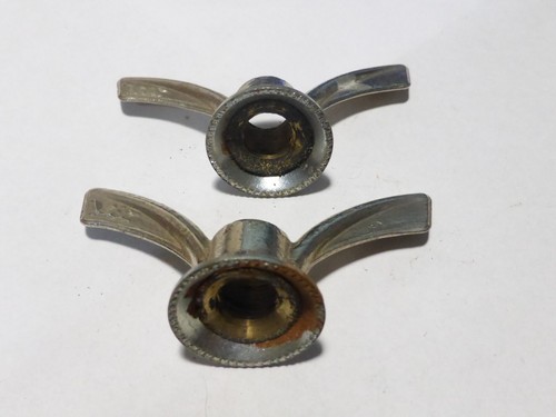 Anciens ecrous papillon - anciens, velo