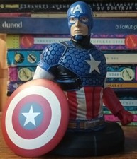 Buste Résine Captain América MARVEL SUPER HEROS n°4