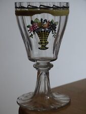 DAUM  VERRE A VIN BLANC PANIER