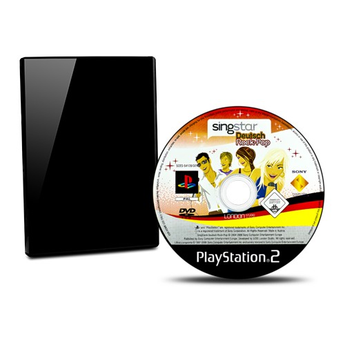 Jeu ps2 singstar allemand - jeu,