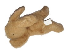 Peluche doudou Lapin marron