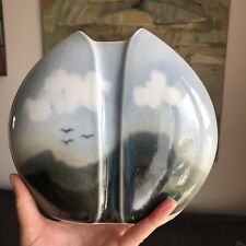 Virebent, Vase Vintage En Porcelaine