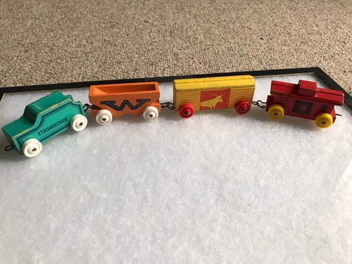 Strombecker toys wooden train - toys,