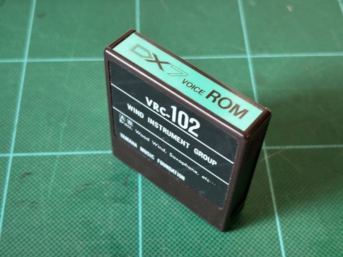 Yamaha dx7 voice - rom, vrc-102