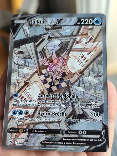 Carte pokémon palkia - palkia, originel