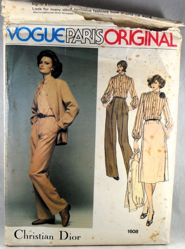Vogue 1608 christian - christian, dior
