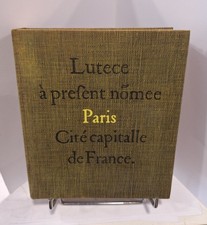 Hillairet – Vieux Paris – Club Français du Livre 1965 – carte – Très bon état 