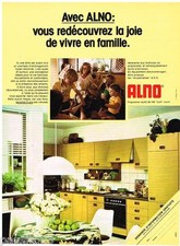 PUBLICITE ADVERTISING 095  1978  ALNO  cuisines équipées