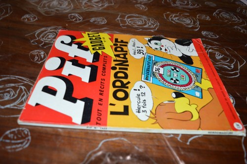 Pif gadget 185 de 1972 - gadget,