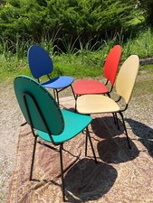 chaises vintage style sauterelle de Jacques Hitier