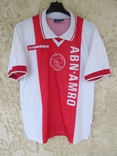 Maillot AJAX AMSTERDAM 1998 1999 UMBRO vintage home shirt football jersey 2 S