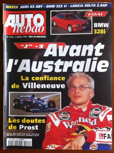 Auto hebdo 1998 essai - hebdo,