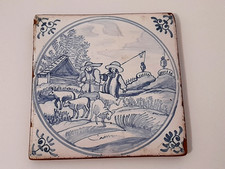 ancien carreau épais de Delft