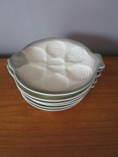 6 Assiettes à huitres