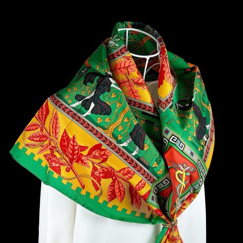 Foulard vintage soie hermes - en,