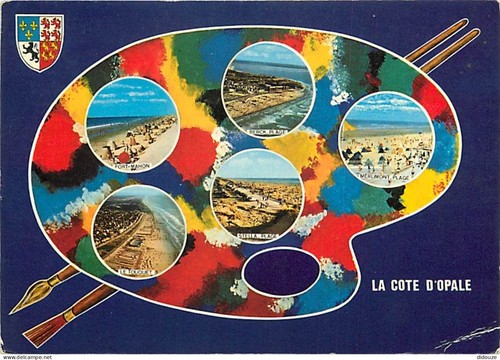 Carte postale cote - -,