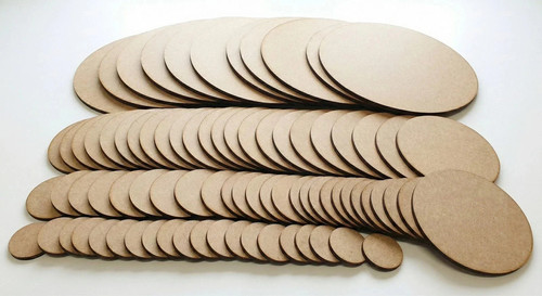 Bases rondes mdf wargames - bases,