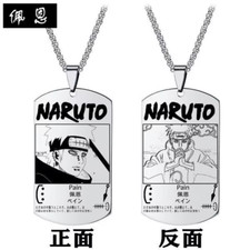 Collier naruto acier - collier,