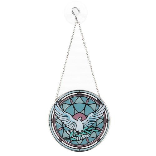 Pendentif vitrail verre - en,