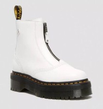 Dr Martens Slip On Jetta Blanc